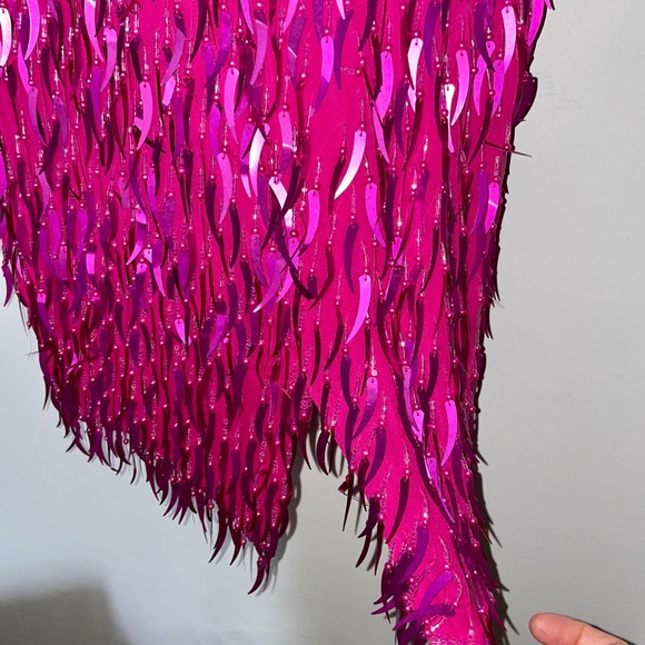 A.J. Bari vintage beaded party dress - Picture 8 of 8